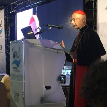 AIDP 2017: il cardinal Bagnasco introduce i lavori del congresso