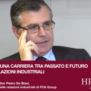 Relazioni industriali e rappresentanza sindacale, intervista a Pietro De Biasi