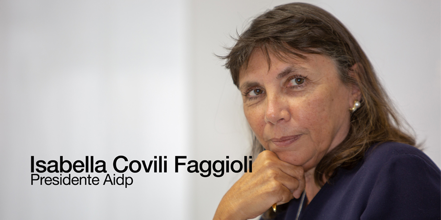 Isabella Covili Faggioli Presidente di AIDP