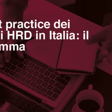 Le best practice dei migliori HRD in Italia: il programma