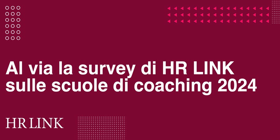 survey Hr Link sulle scuole di coaching