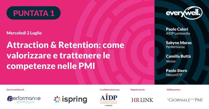 Everywell 2025: tre appuntamenti online per guidare la trasformazione HR nelle PMI Everywell 2025: tre appuntamenti online per guidare la trasformazione HR nelle PMI